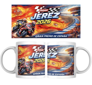 Taza MotoGP jerez 2026