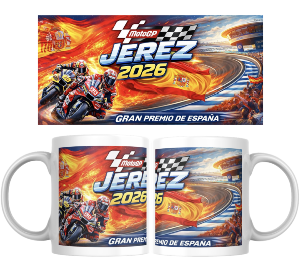 Taza MotoGP jerez 2026